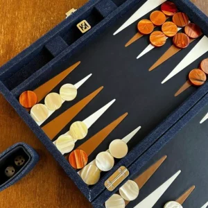 Backgammon Daniel Competition Bleu Medium