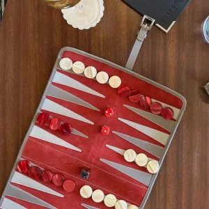 Backgammon Victor De Voyage Scarlet