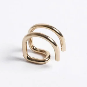 Bague Ou Bijou D'Oreille L'Indépendante Réversible Vermeil