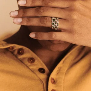 Bague Ava N°1 Emeraude