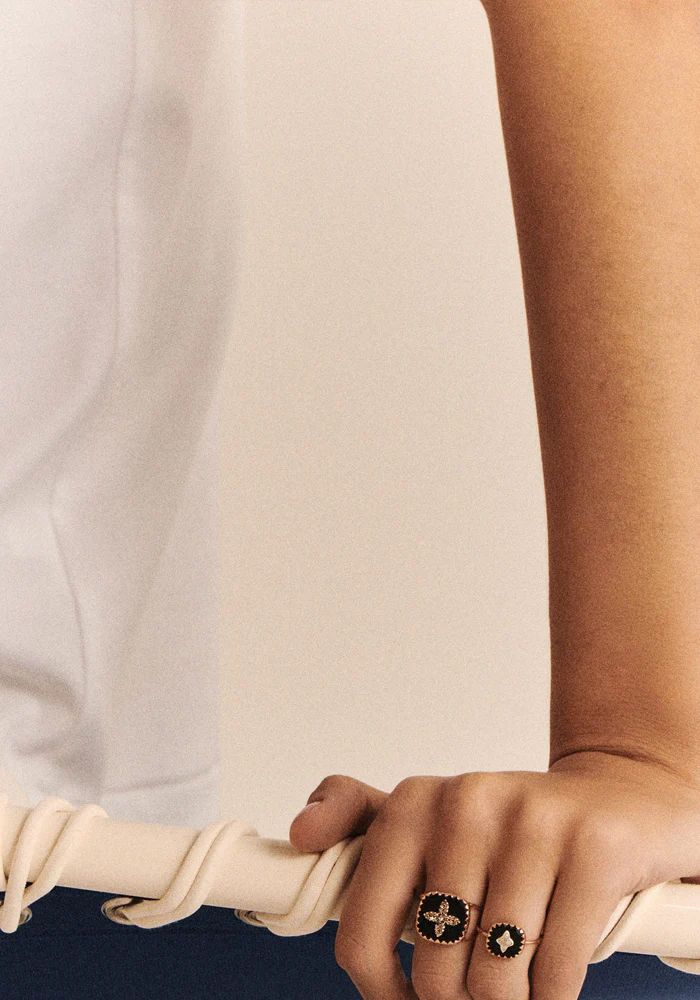 Bague Bowie N°2 Noir Diamant – Image 5