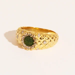 Bague Rive D'Or Aventurine