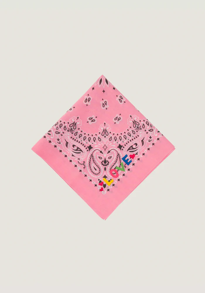 Bandana Love Pale Pink – Image 3