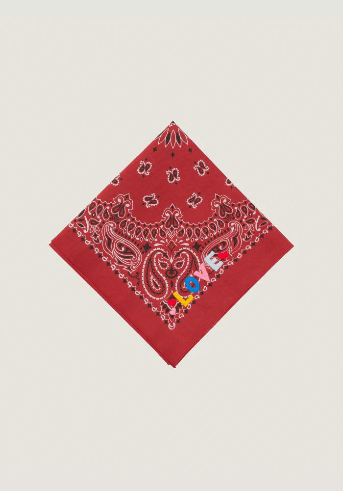 Bandana Love Vintage Red – Image 3