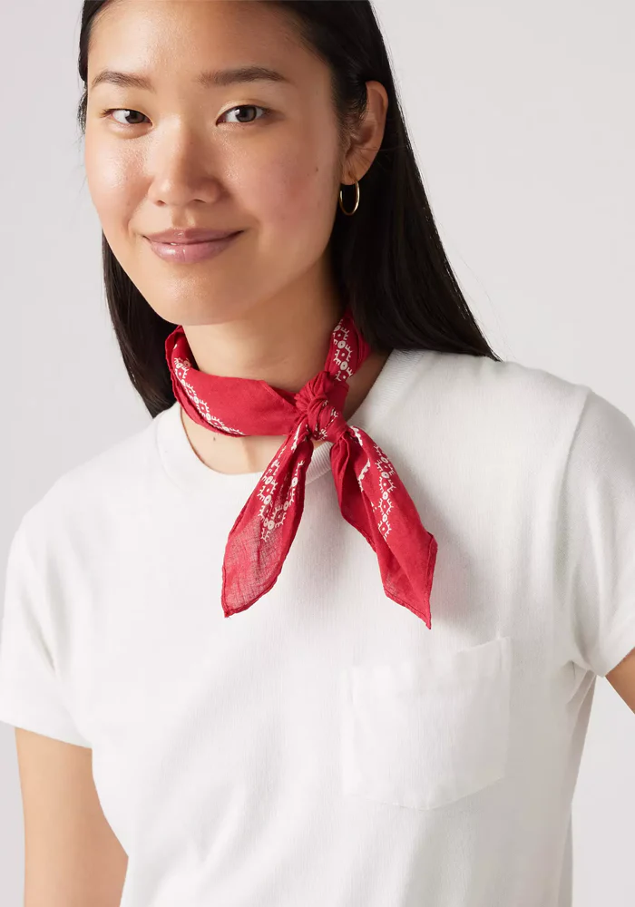 Bandana Paisley Rouge – Image 4