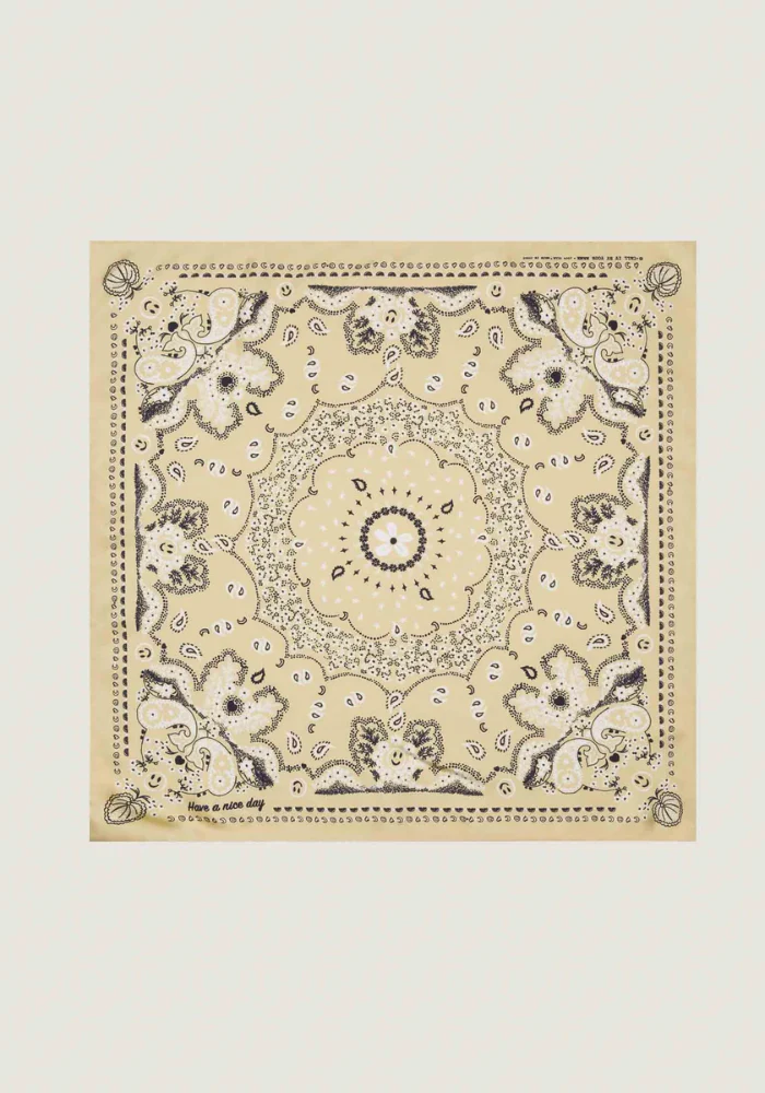 Bandana En Soie Jojoba Petit Modèle