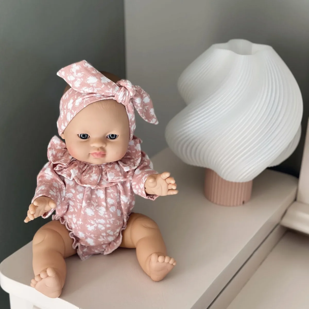 Ensemble barboteuse poupée - Bloom blush – Image 5