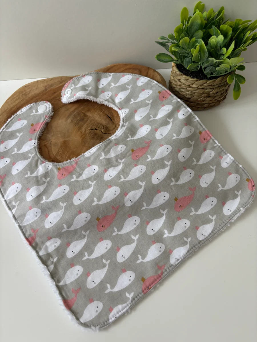 🍼 Bavoir classique lavable – Doux et pratique – Image 5