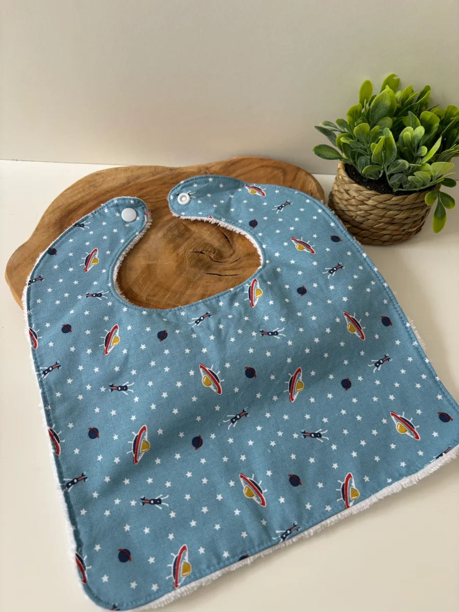 🍼 Bavoir classique lavable – Doux et pratique – Image 3