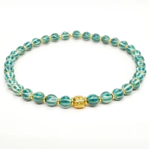 Bichou Collier-Chouchou Céramique Vert D'Eau