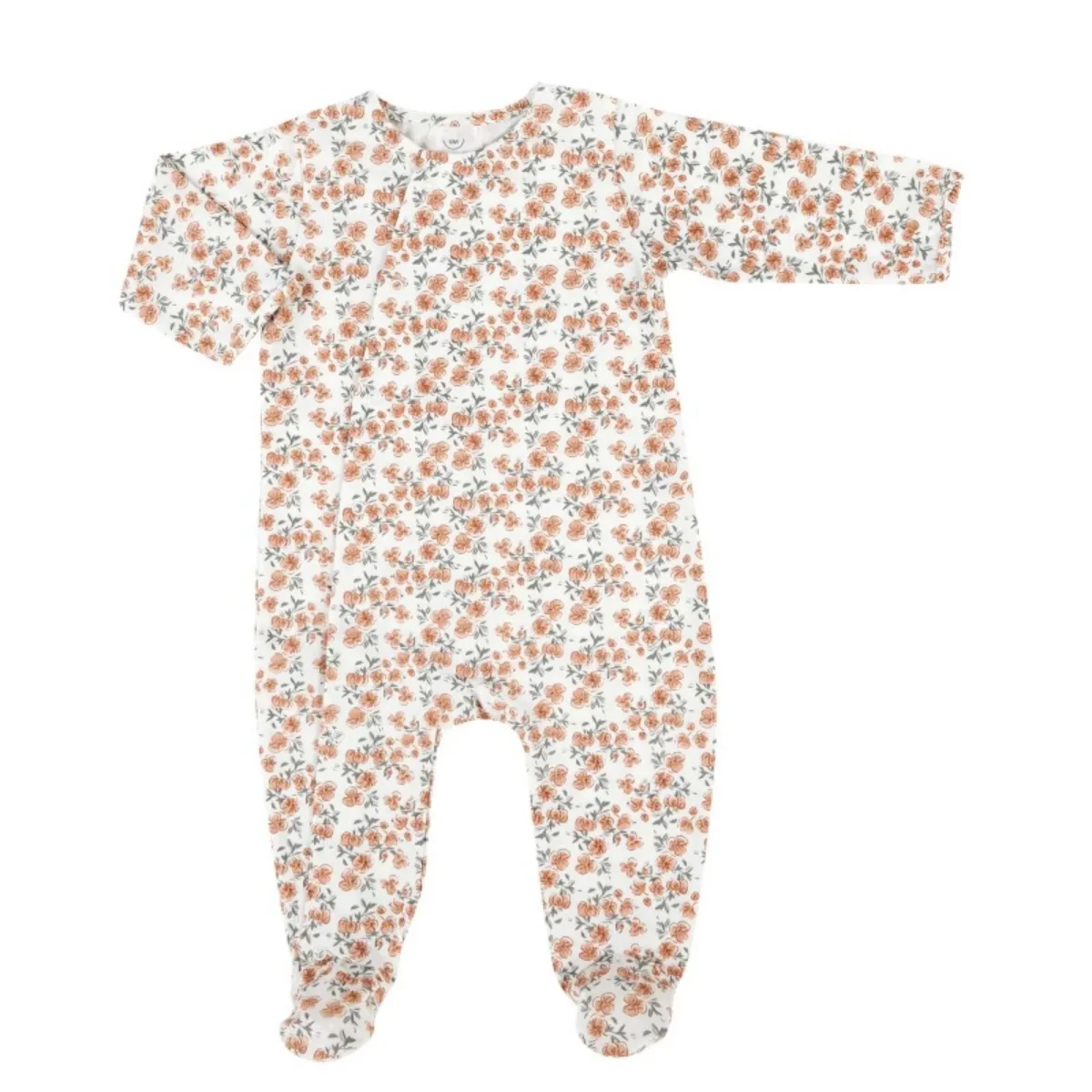 Pyjama bébé jersey - Californian poppy – Image 3