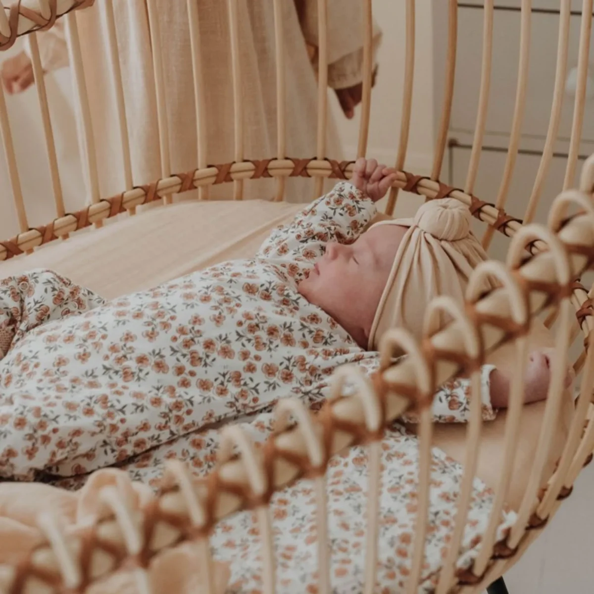 Pyjama bébé jersey - Californian poppy – Image 6