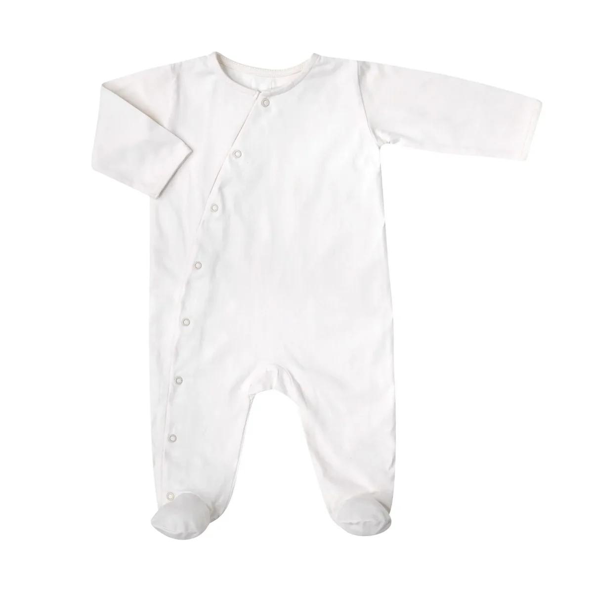Pyjama bébé jersey - Cream – Image 3