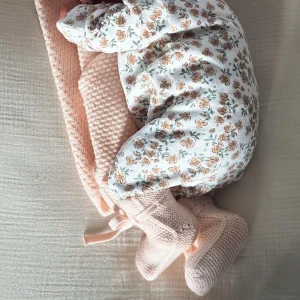 Pyjama bébé velours - Californian poppy