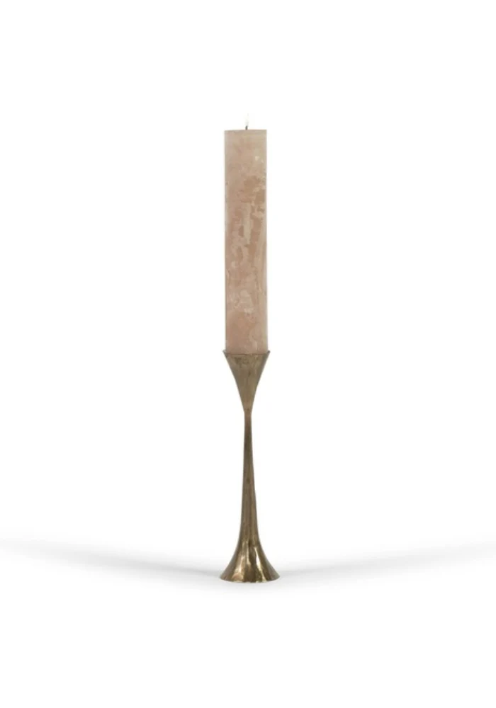 Bougeoir En Laiton Large – Image 2
