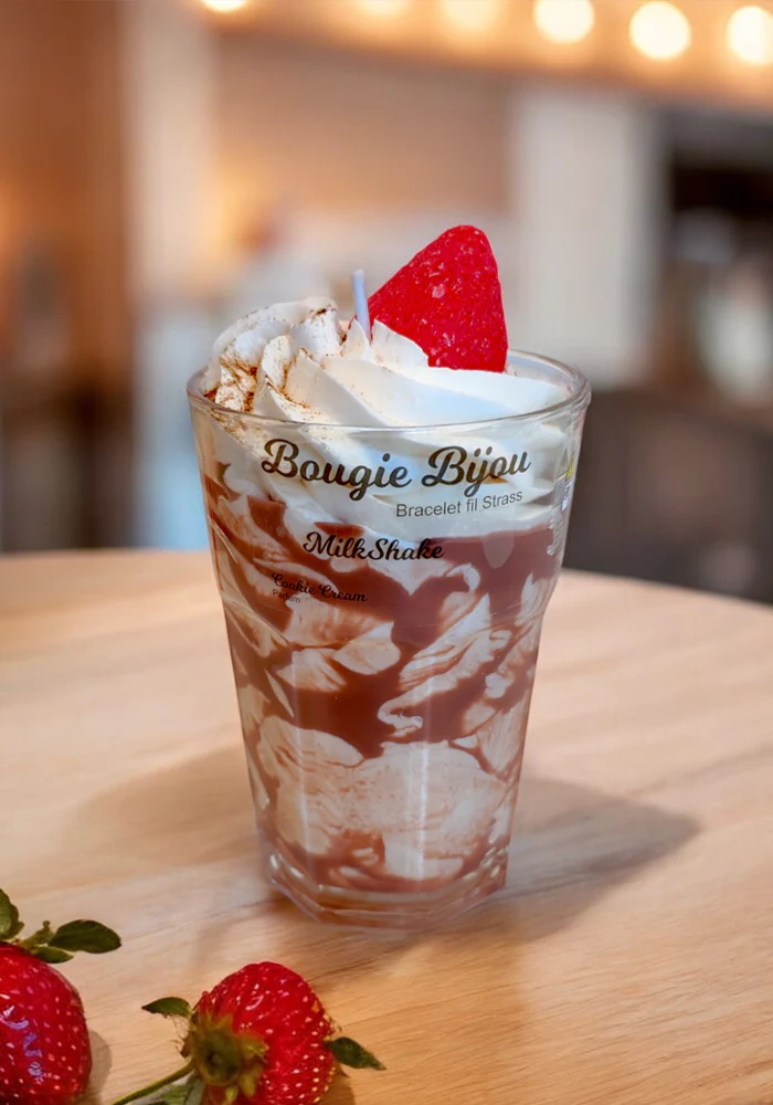 Bougie Bijou Milkshake Cookie Cream – Image 2