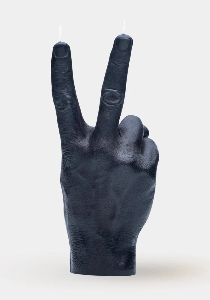 Bougie Peace Noire – Image 4