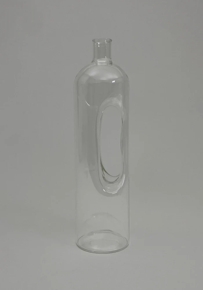 Carafe En Verre Transparent Avec Poignée