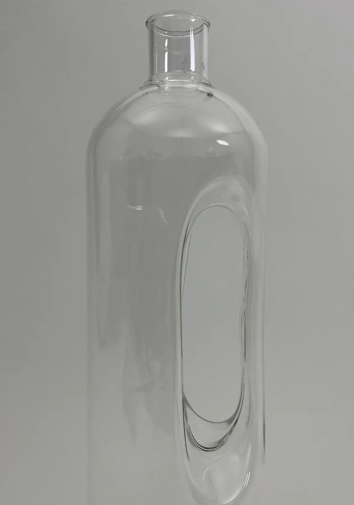 Carafe En Verre Transparent Avec Poignée – Image 3