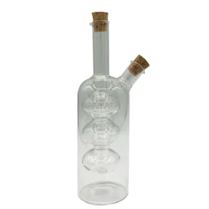 Huilier En Verre 3 Bulles