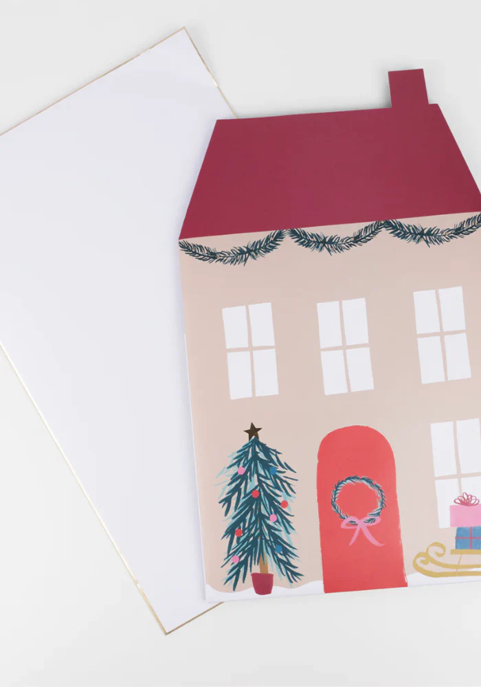 Calendrier De L'Avent Maison Du Père Noel À Décorer – Image 7