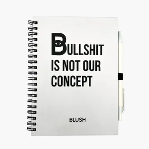 Carnet Grand Modèle Bullshit Is Not Our Concept