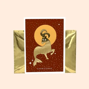 Carte Signe Capricorne