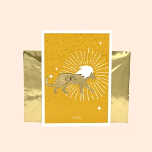 Carte Signe Lion