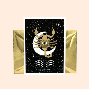 Carte Signe Scorpion