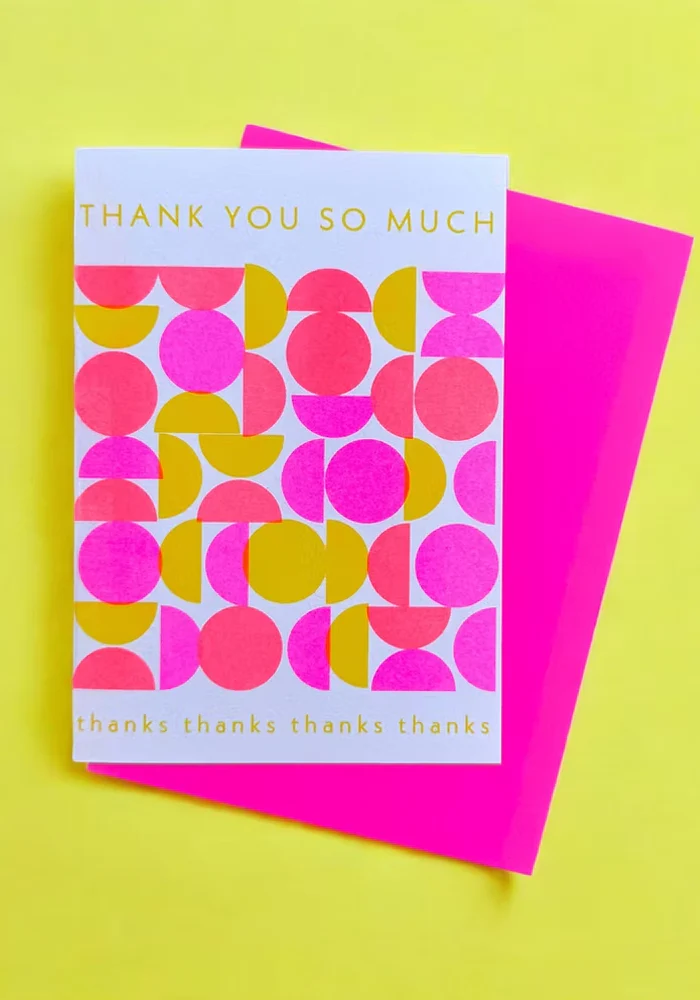 Carte Bauhaus Former Thank You So Much