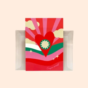 Carte De Voeux Capri Sunset