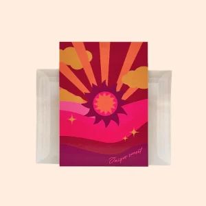 Carte De Voeux Jaipur Sunset