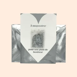 Carte De Voeux À Saupoudrer Pour Une Pluie De Bonheur