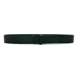 Tige De Ceinture Python Noir