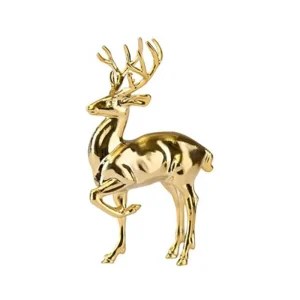 Statuette Shanghai Cerf S Doré
