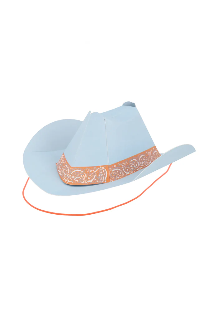 Lot De 8 Chapeaux De Cowboys En Carton – Image 5
