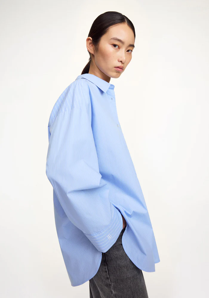 Chemise Derris Blue Iris Stripe – Image 5