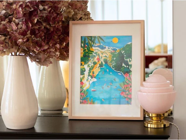 Coffret peinture au numéro - LES GORGES DU VERDON PAR NOLWENN STUDIO – Image 2