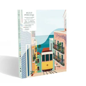 Coffret peinture au numéro - LISBON TRAM PAR VERO ILLUSTRATES