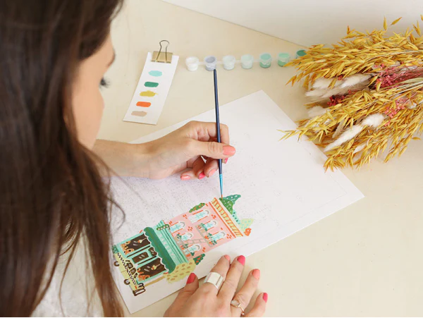 Coffret peinture au numéro - NEW YORK PAR HOGLET AND CO – Image 5