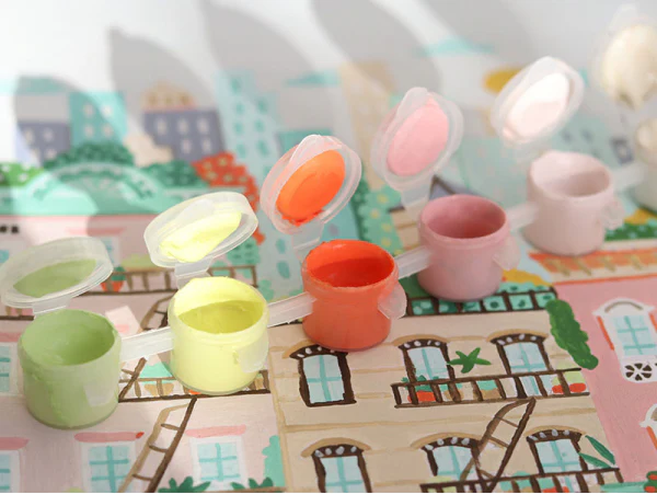 Coffret peinture au numéro - NEW YORK PAR HOGLET AND CO – Image 3