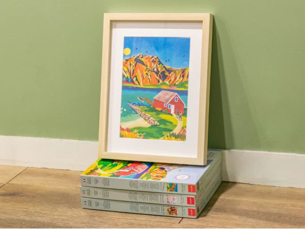 Coffret peinture au numéro - RANDONNÉE EN NORVÈGE PAR NOLWENN STUDIO – Image 4