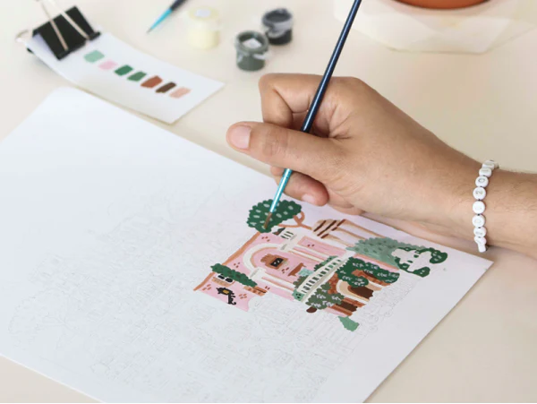 Coffret peinture au numéro - ROME PAR HOGLET AND CO – Image 5