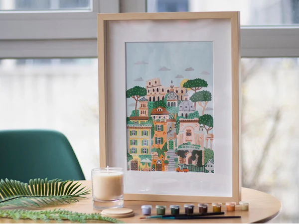 Coffret peinture au numéro - ROME PAR HOGLET AND CO – Image 3