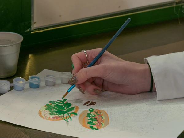 Coffret peinture au numéro- VIETNAMESE FOOD PAR JAYNE WONG – Image 4