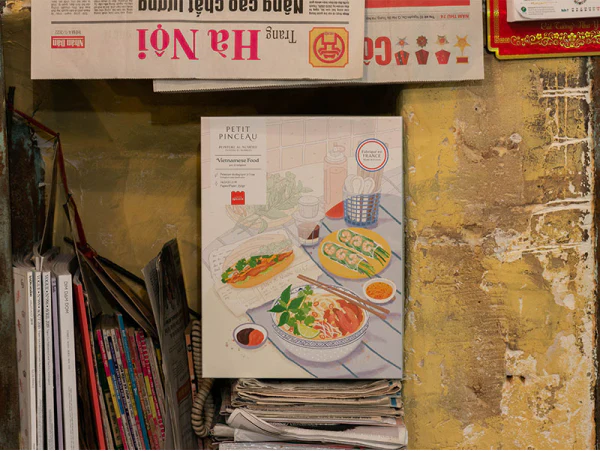 Coffret peinture au numéro- VIETNAMESE FOOD PAR JAYNE WONG – Image 3
