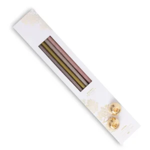 Coffret Victoria Cierges Et Bougeoirs Gemmes