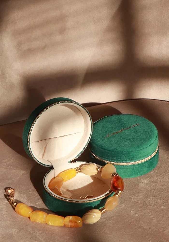 Bijou De Téléphone Ou Collier Dolly Jaune – Image 5