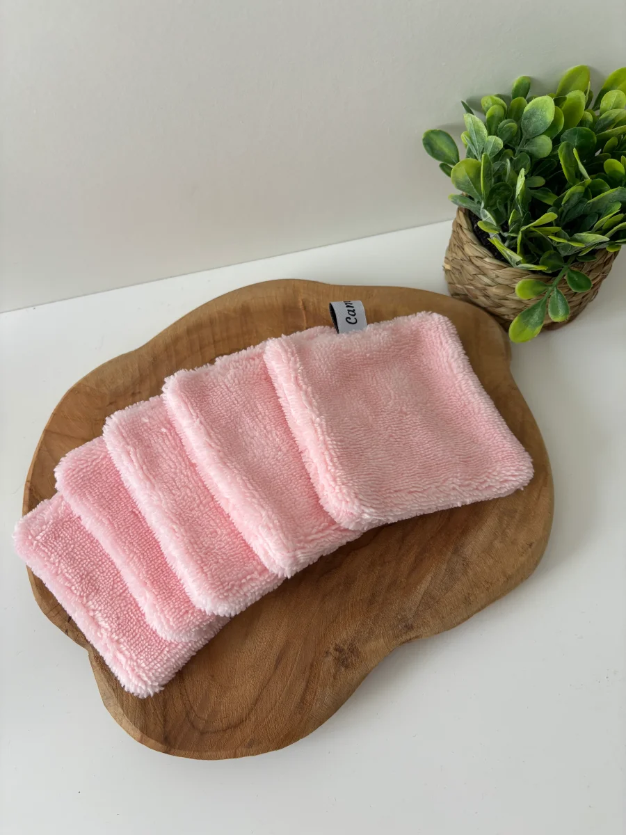 🧼 Lot de 5 cotons lavables double face – Cam’coud – Image 4