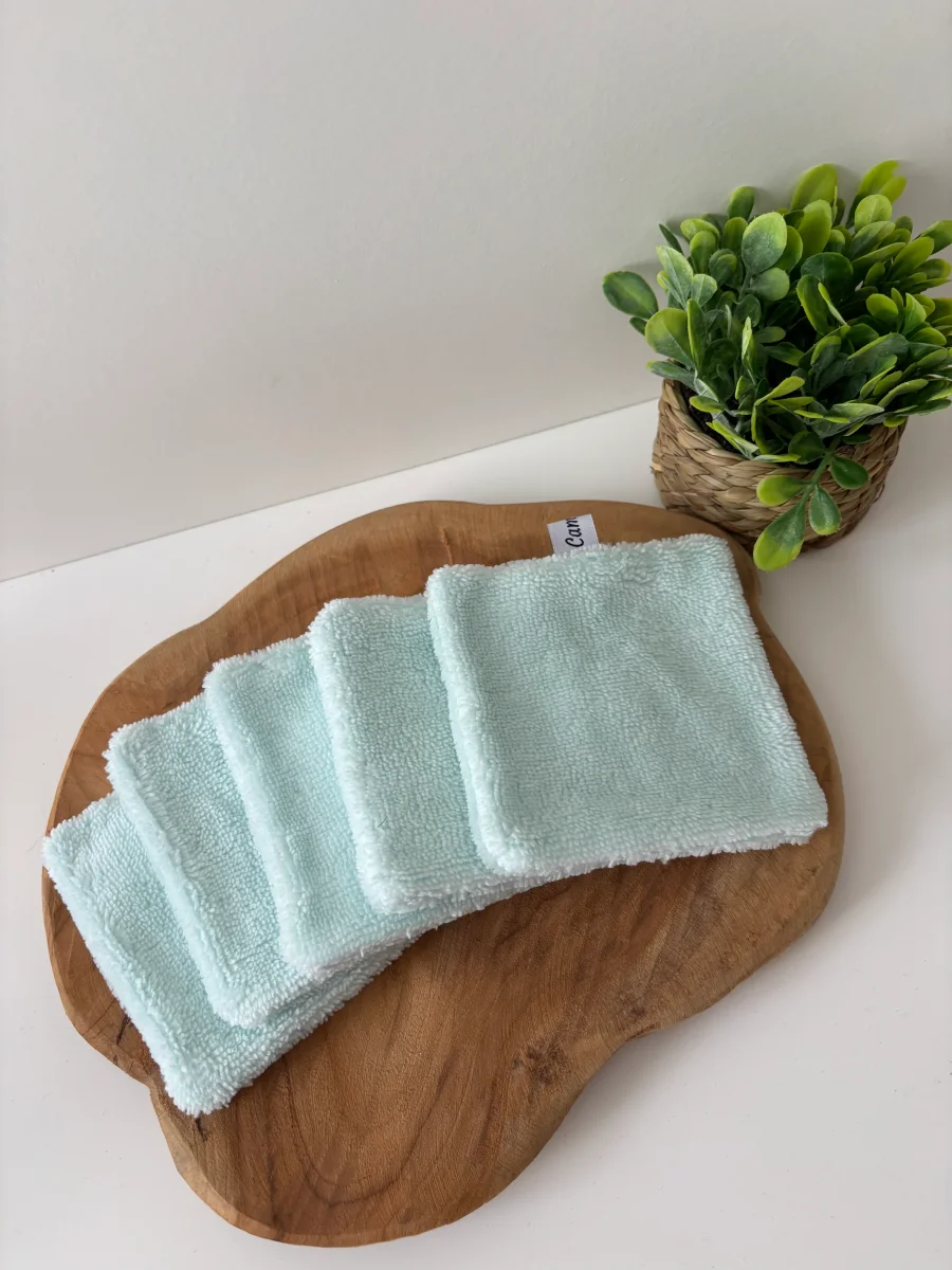 🧼 Lot de 5 cotons lavables double face – Cam’coud – Image 6